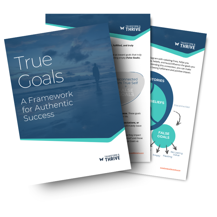 Creating True Goals for authentic success